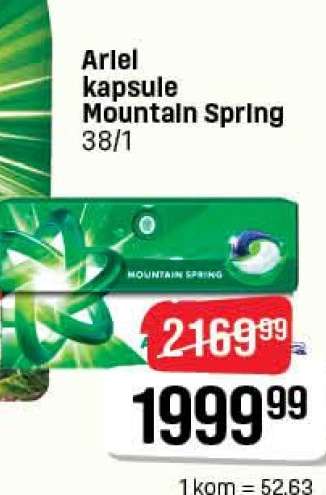 Ariel kapsule Mountain Spring 38/1