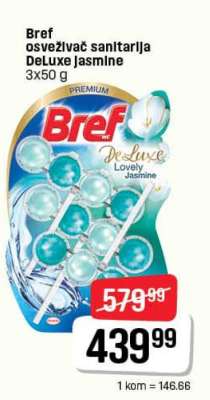 Bref osveživač sanitarija deluxe Jasmine