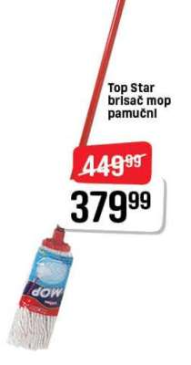 Top star brisač mop pamučni