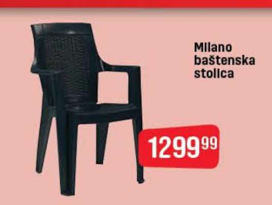 Milano baštenska stolica