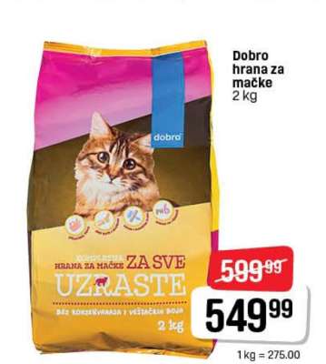 Dobro hrana za mačke