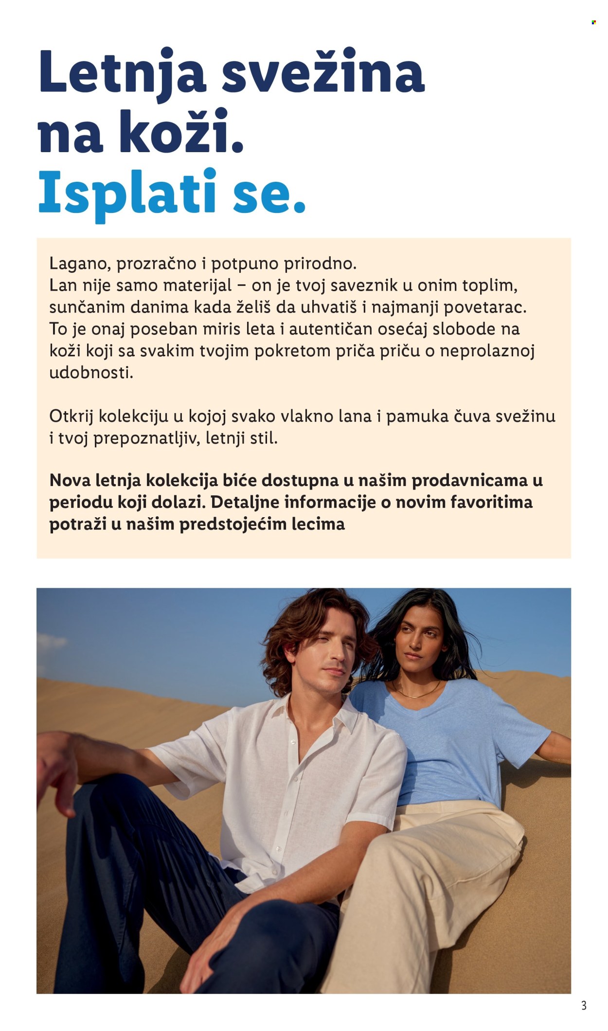 Lidl katalog. Stranica 3