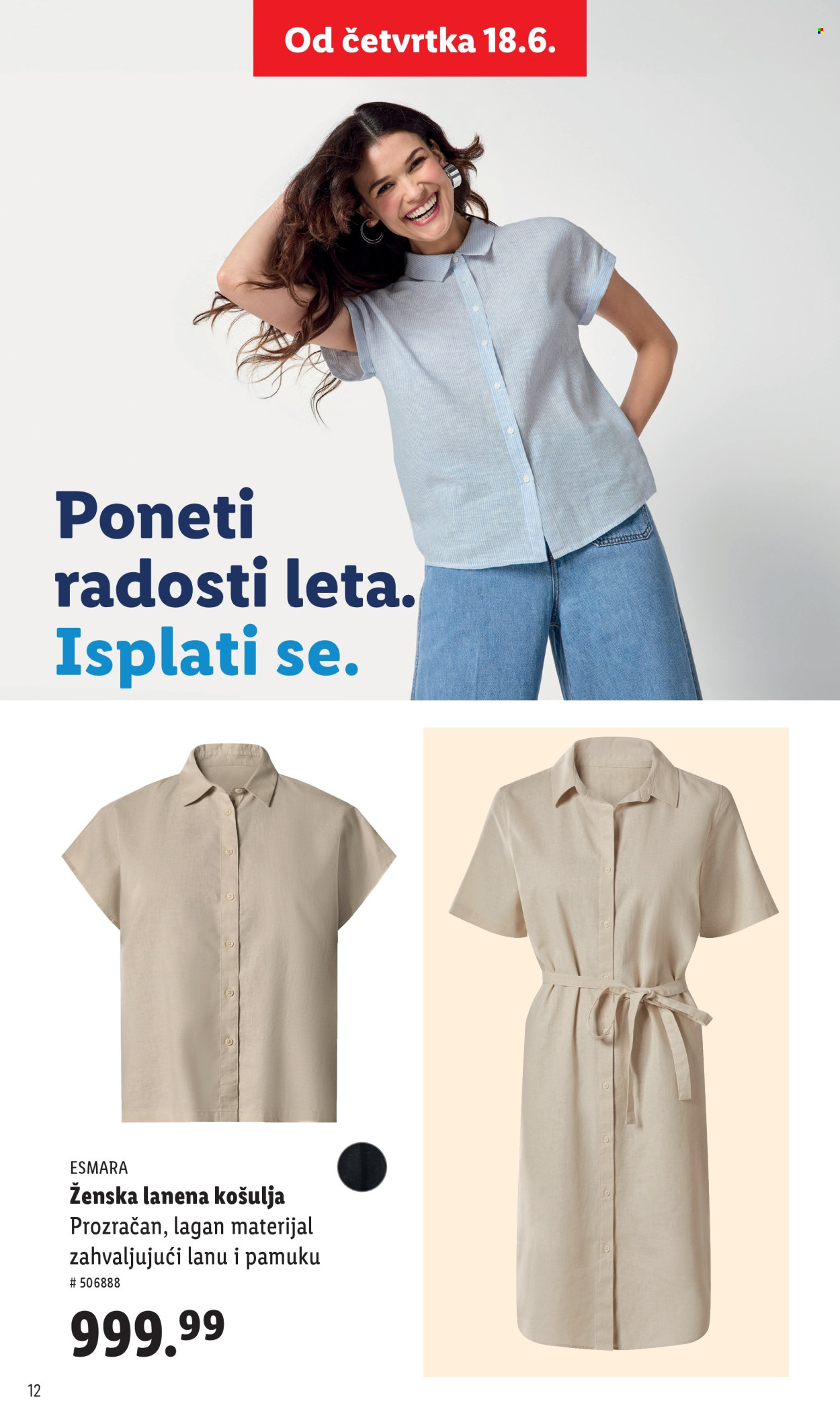 Lidl katalog. Stranica 12