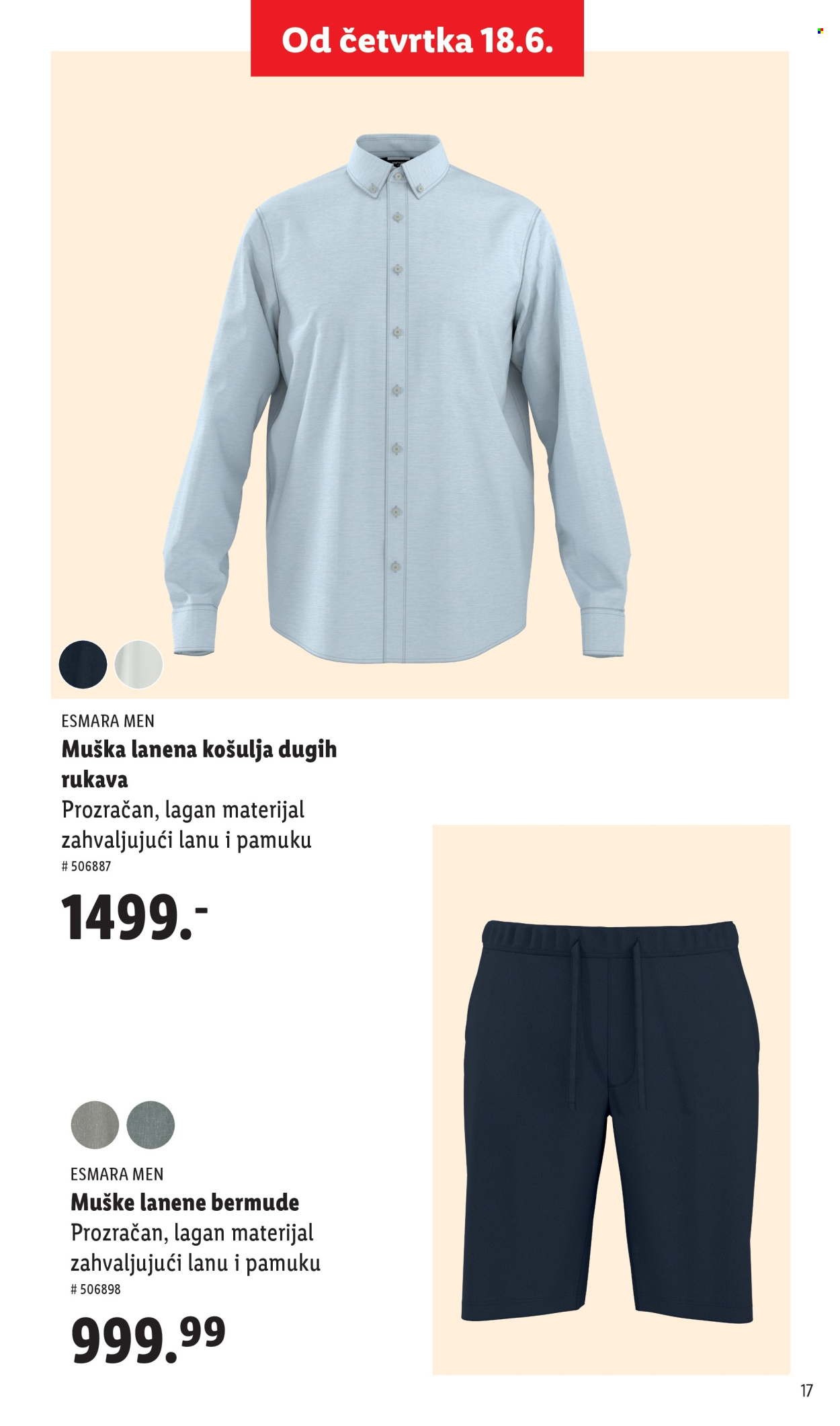 Lidl katalog. Stranica 17