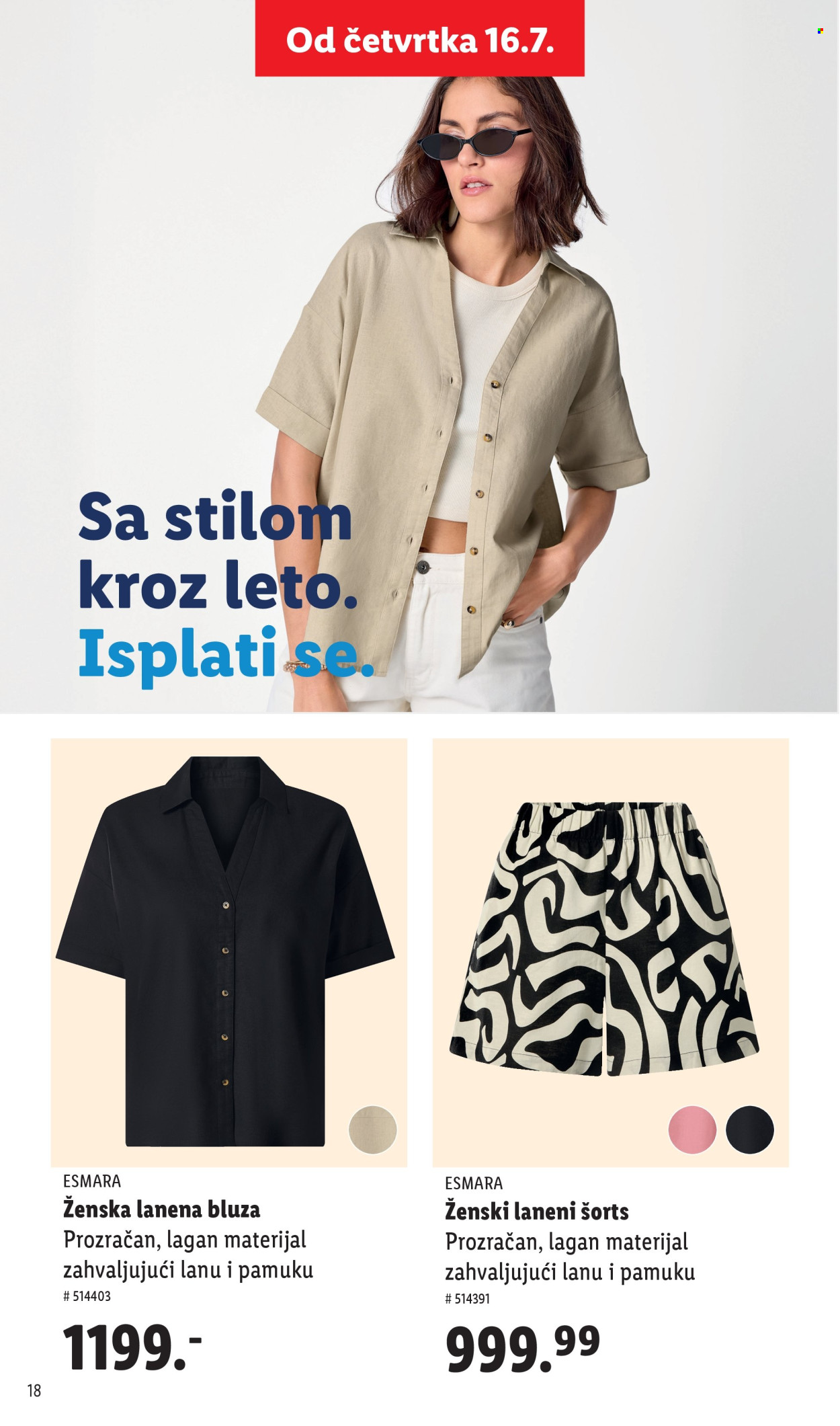 Lidl katalog. Stranica 18