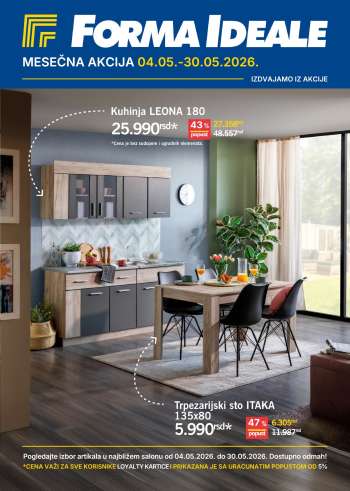 Forma Ideale katalog - 04.05.2026 - 30.05.2026.