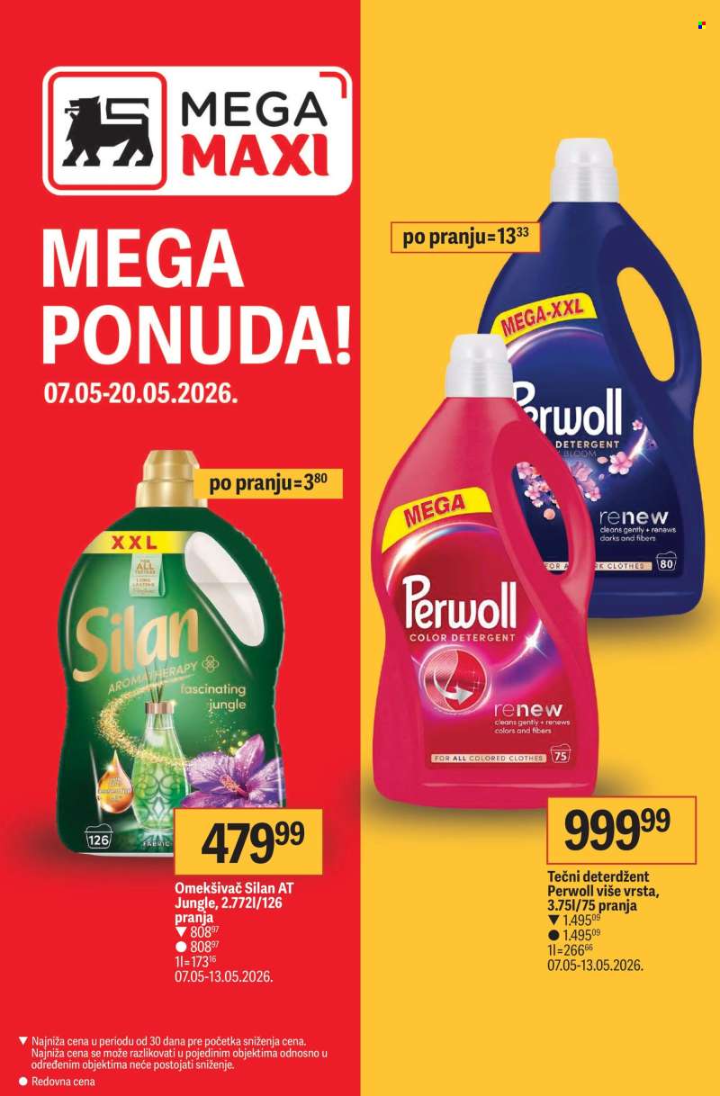 Mega Maxi katalog - 07.05.2026 - 20.05.2026.