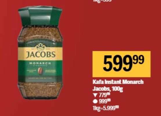 Kafa instant Monarch Jacobs 100g