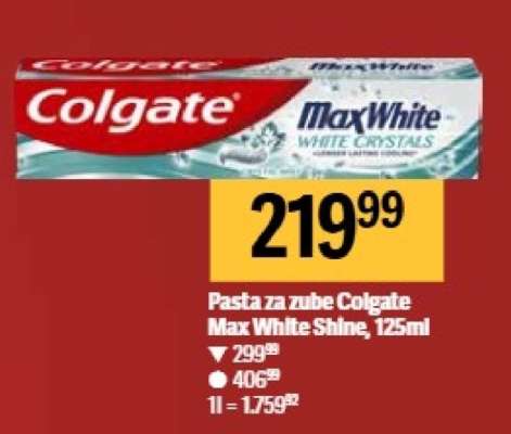Pasta za zube Colgate Max White Shine 125ml