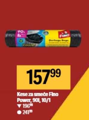 Kese za smeće Fino Power, 90l 10/1
