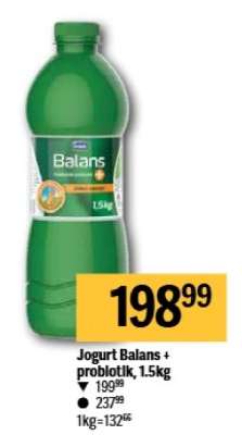 Jogurt Balans probiotik 1.5kg