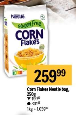 Corn Flakes Nestle bag, 250g