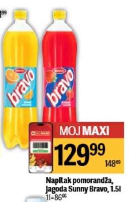 Napítak pomorandža, Jagoda Sunny Bravo, 1.5l