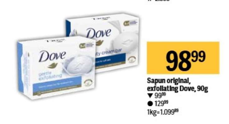 Sapun Original, Exfoliating Dove, 90g