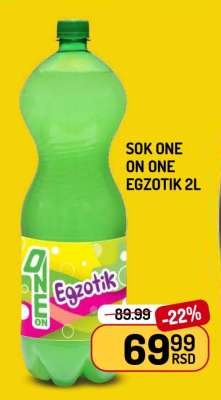 Sok One on One Egzotik 2L