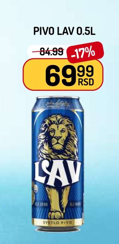 Pivo Lav 0,5l