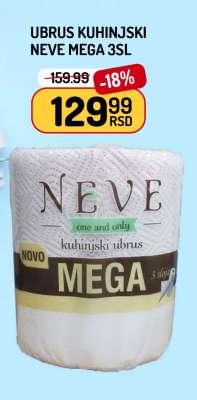 UBRUS KUHINJSKI NEVE MEGA 3sl