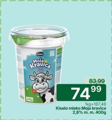 Kiselo mleko Moja kravica