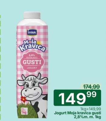 Jogurt Moja Kravica gusti