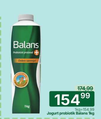 Jogurt probiotik Balans 1kg