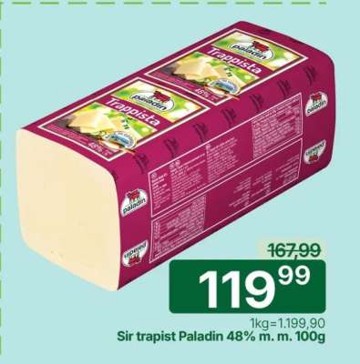 Sir trapist Paladin 48% m. m.