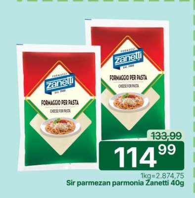 Sir parmezan Parmonia Zanetti 40g
