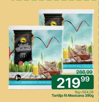 Tortilja fit mexicana 390g