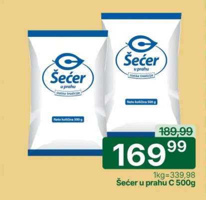 Šećer u prahu C 500g