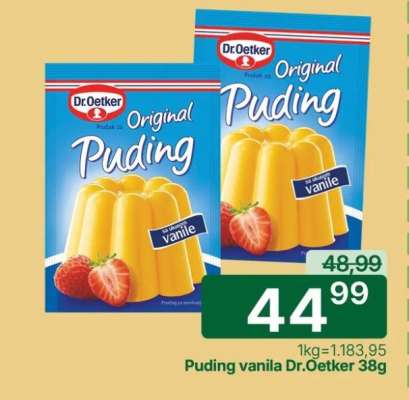 Puding vanila Dr.Oetker 38g