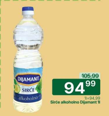 Sirće alkoholno Dijamant 1l