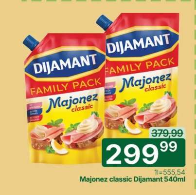 Majonez Classic Dijamant 540ml