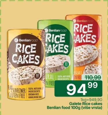 GALETE Rice cakes