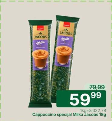 Cappuccino specijal Milka Jacobs 18g