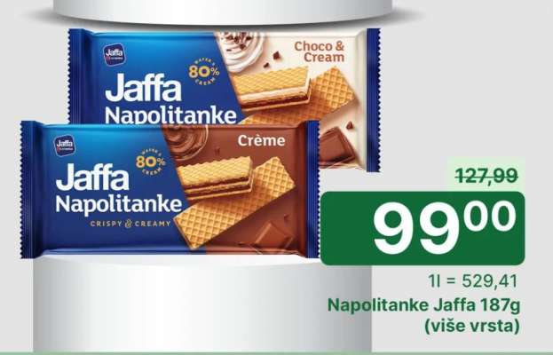 Napolitanke Jaffa 187g