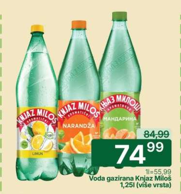 Voda gazirana Knjaz Miloš