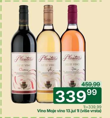 Vino Moje vino 13. jul 1l