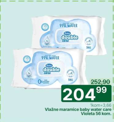 Vlažne maramice baby water care