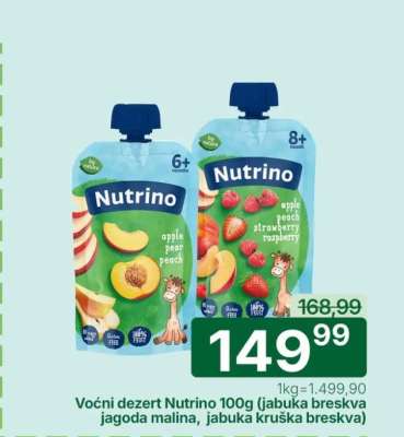 Voćni dezert Nutrino 100g