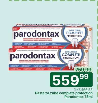 Pasta za zube complete protection Parodontax 75ml