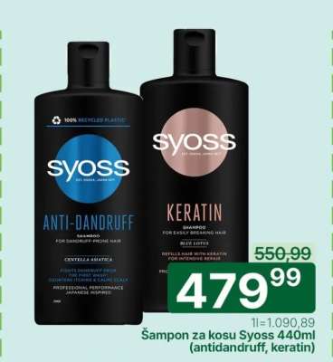 Šampon za kosu Syoss 440ml