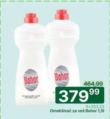 Omekšivač za veš Bohor 1,5l