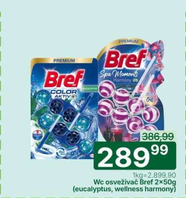 Bref 2×50g
