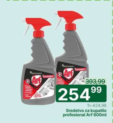 Sredstvo za kupatilo profesional Arf 600ml