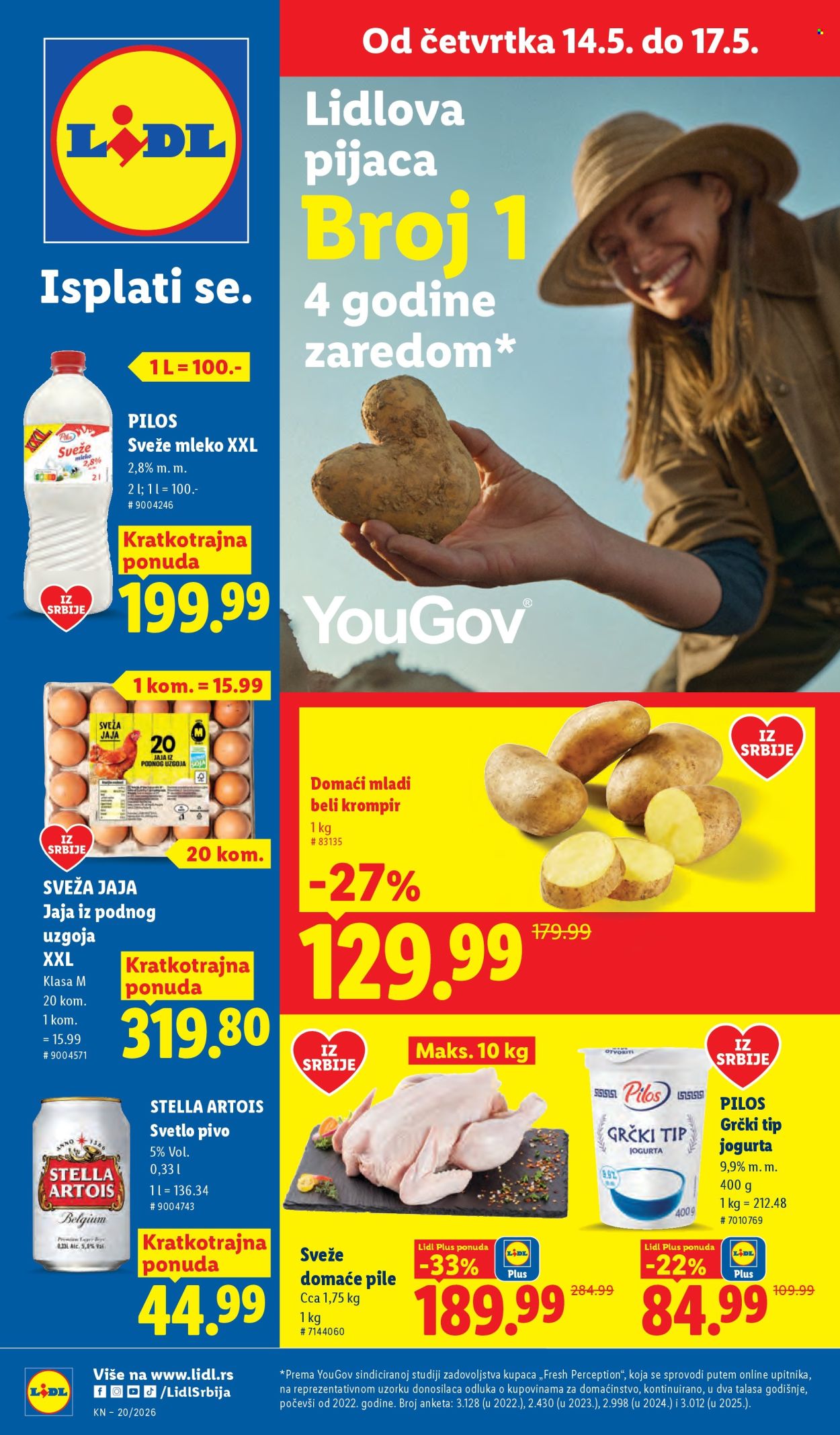Lidl katalog - 14.05.2026 - 20.05.2026. Stranica 1