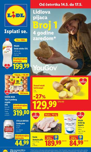 Lidl katalog - 14.05.2026 - 20.05.2026.