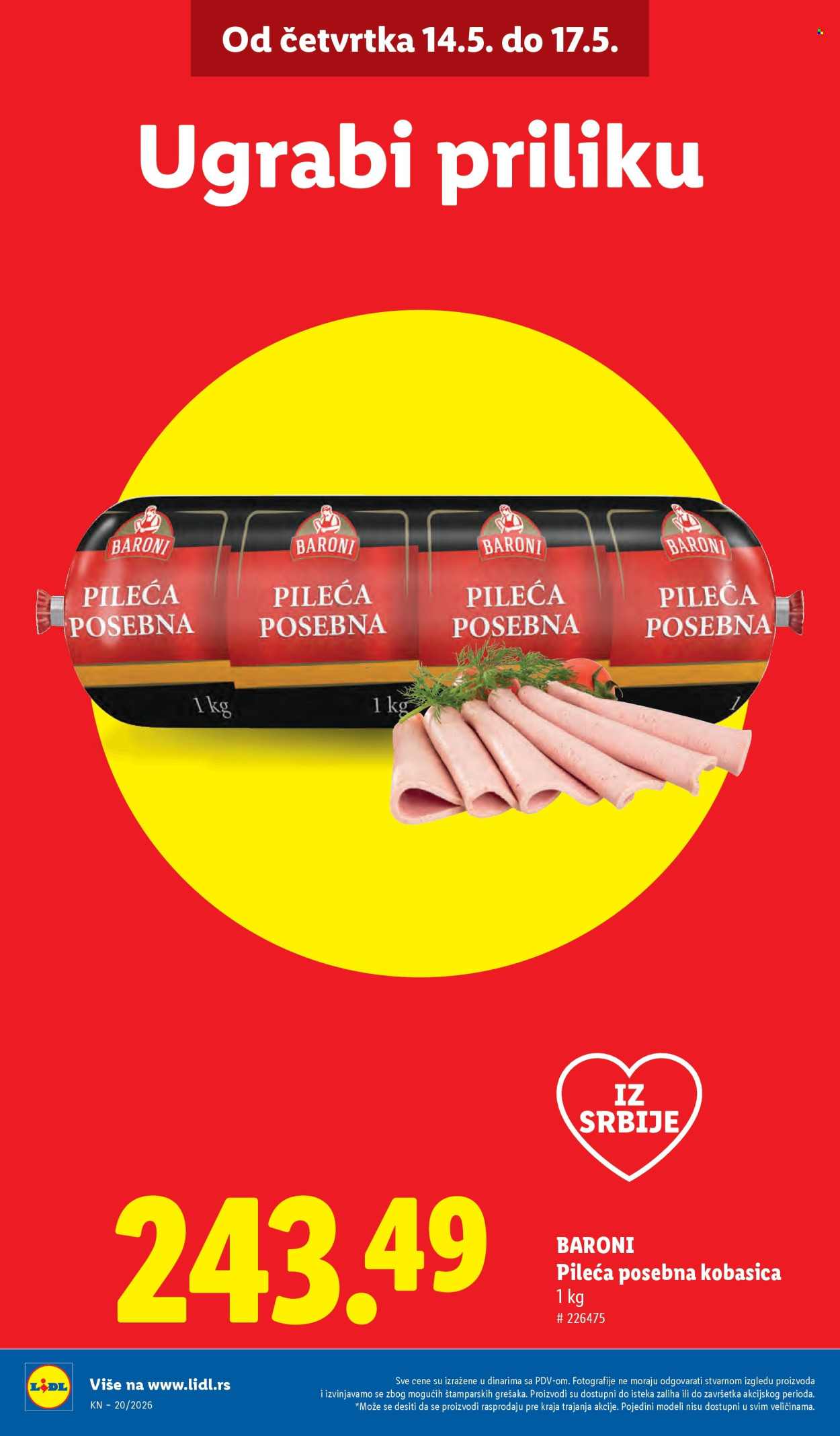 Lidl katalog - 14.05.2026 - 20.05.2026. Stranica 4