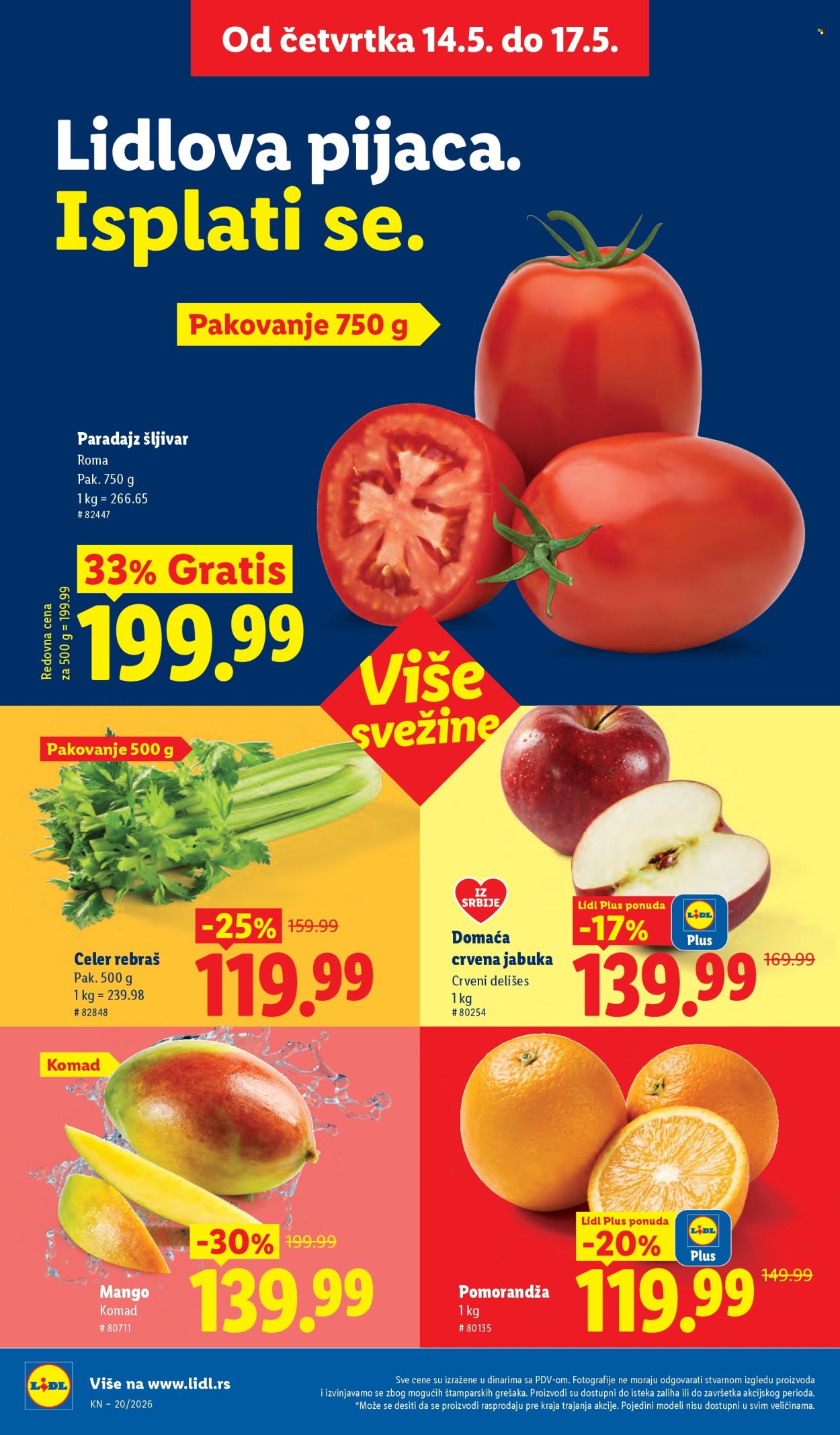 Lidl katalog - 14.05.2026 - 20.05.2026. Stranica 14