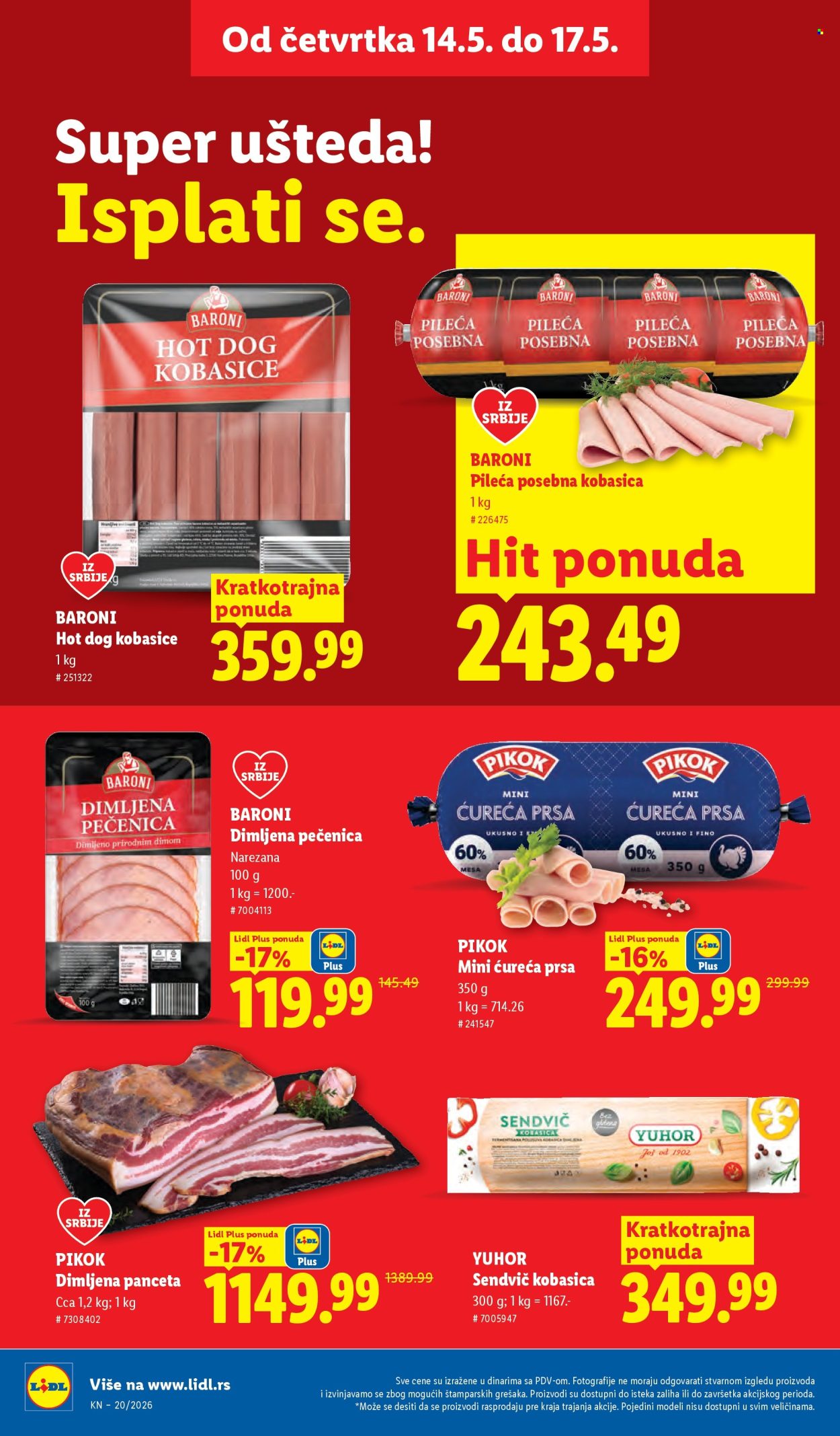 Lidl katalog - 14.05.2026 - 20.05.2026. Stranica 20