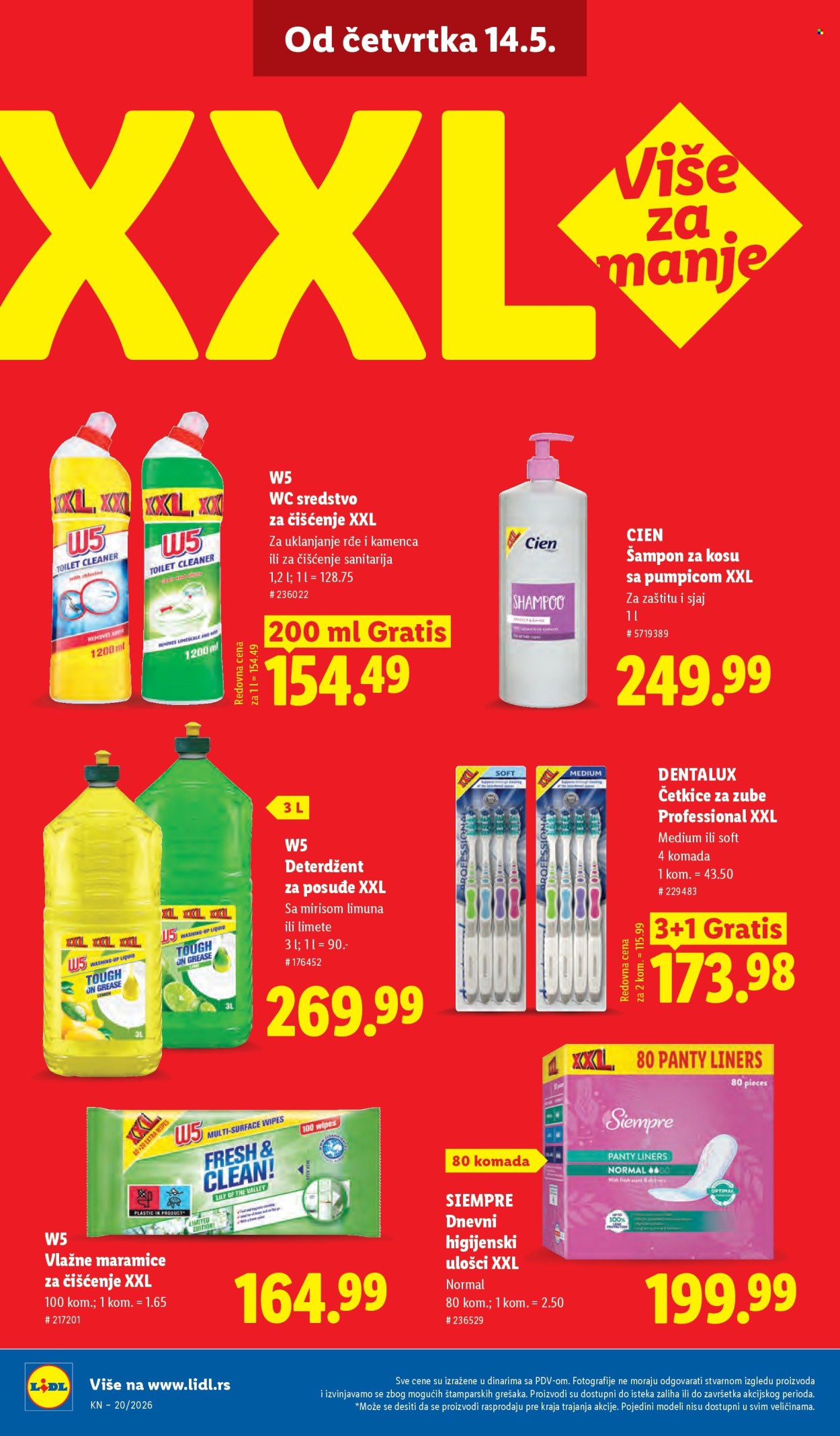Lidl katalog - 14.05.2026 - 20.05.2026. Stranica 58