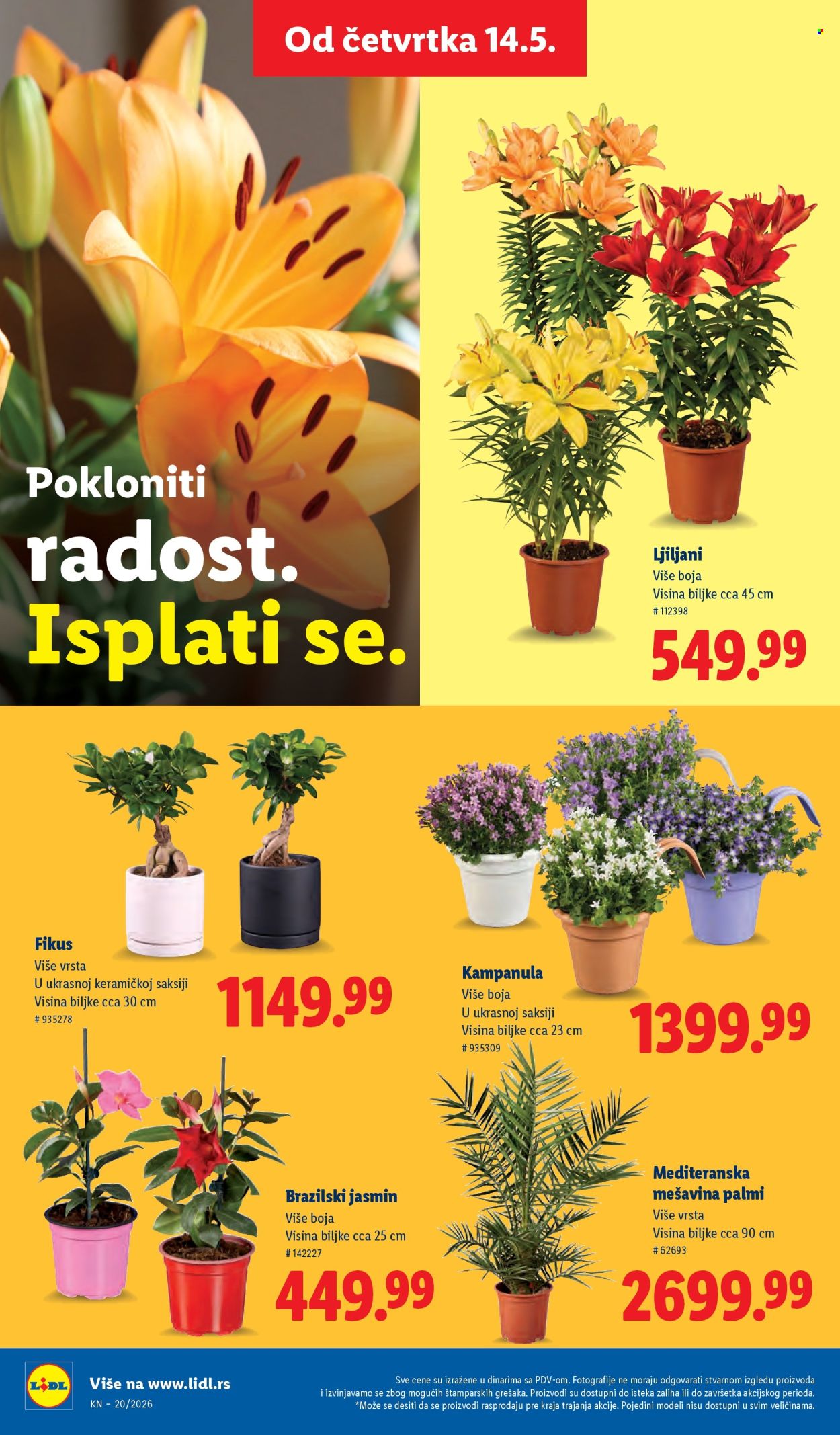 Lidl katalog - 14.05.2026 - 20.05.2026. Stranica 62